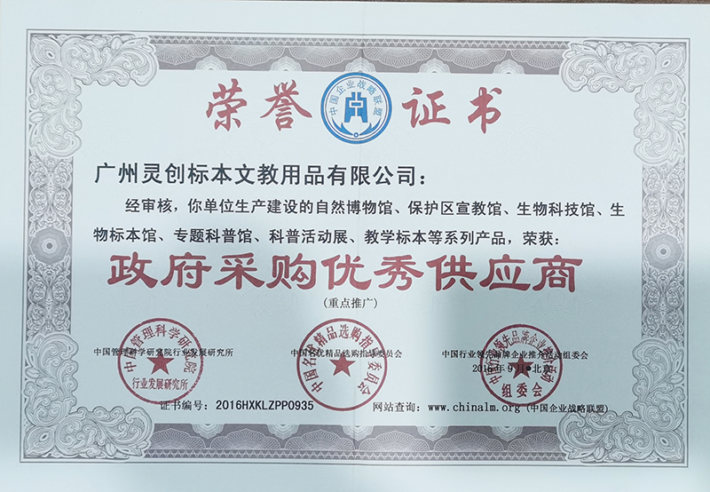政府采購優(yōu)秀供應(yīng)商